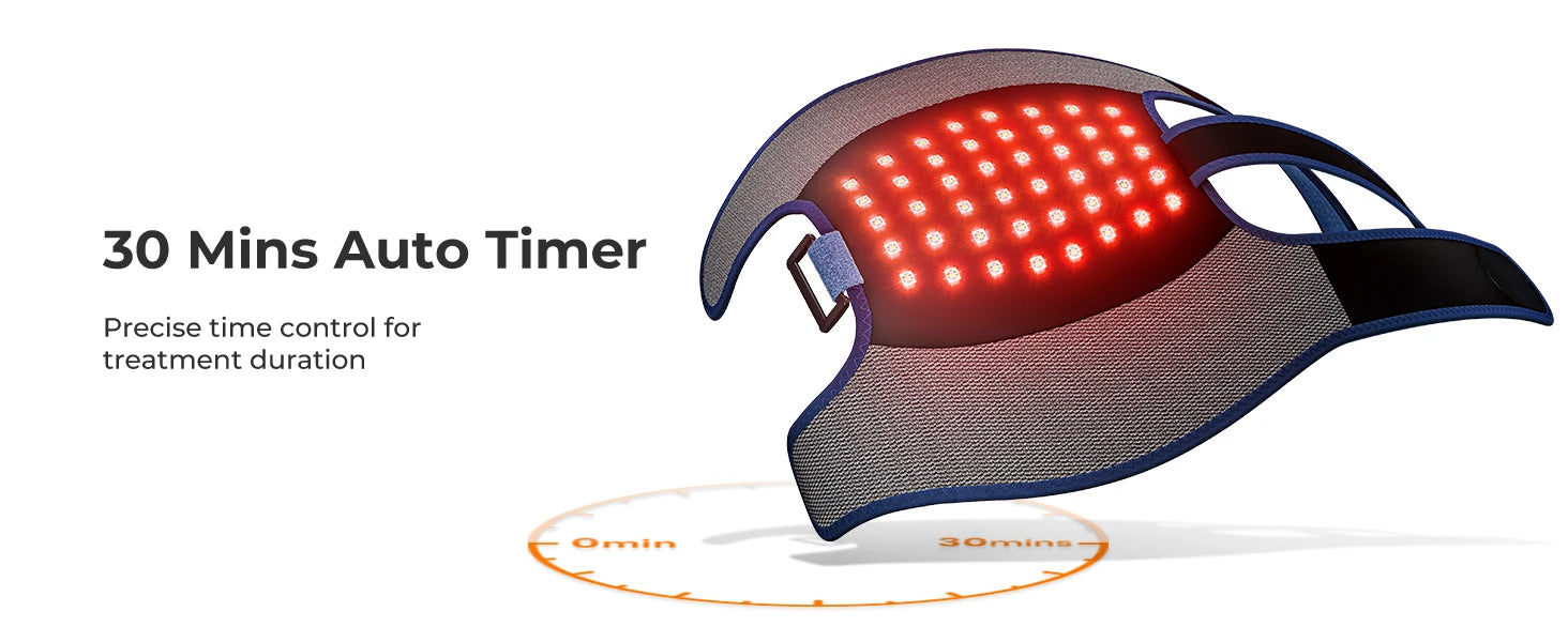 Red Light Therapy LED Joint Vibration Wireless Knee Massager