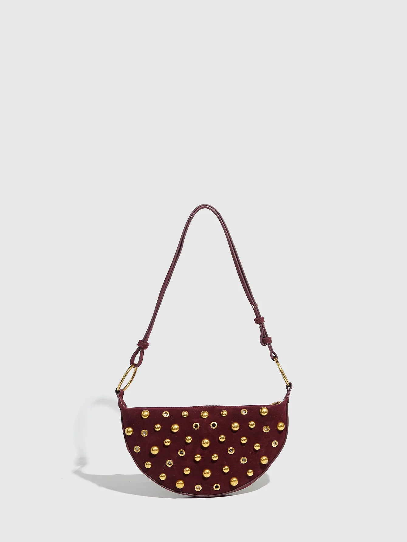 Designer Rivet Polka Dot Studded crossbody Bags
