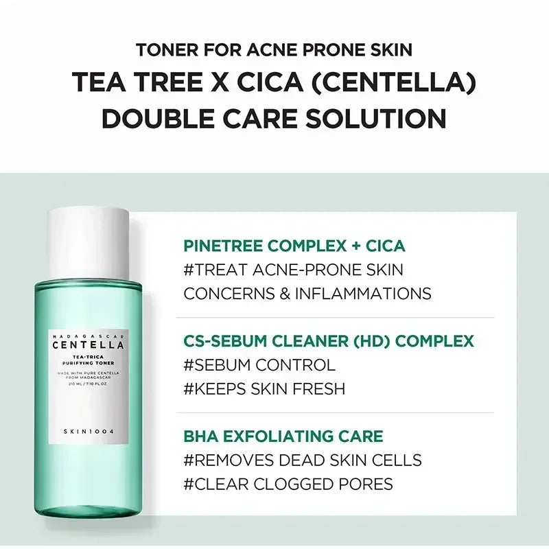 Madagascar Centella 4Pieces Set with 3 Capsule Ampoules & Hyalu-Cica Sunscreen Serum