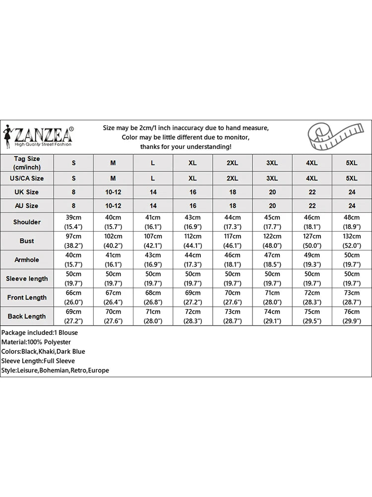 Vintage Plaid Checked  V-Neck Shirt with Long Sleeves