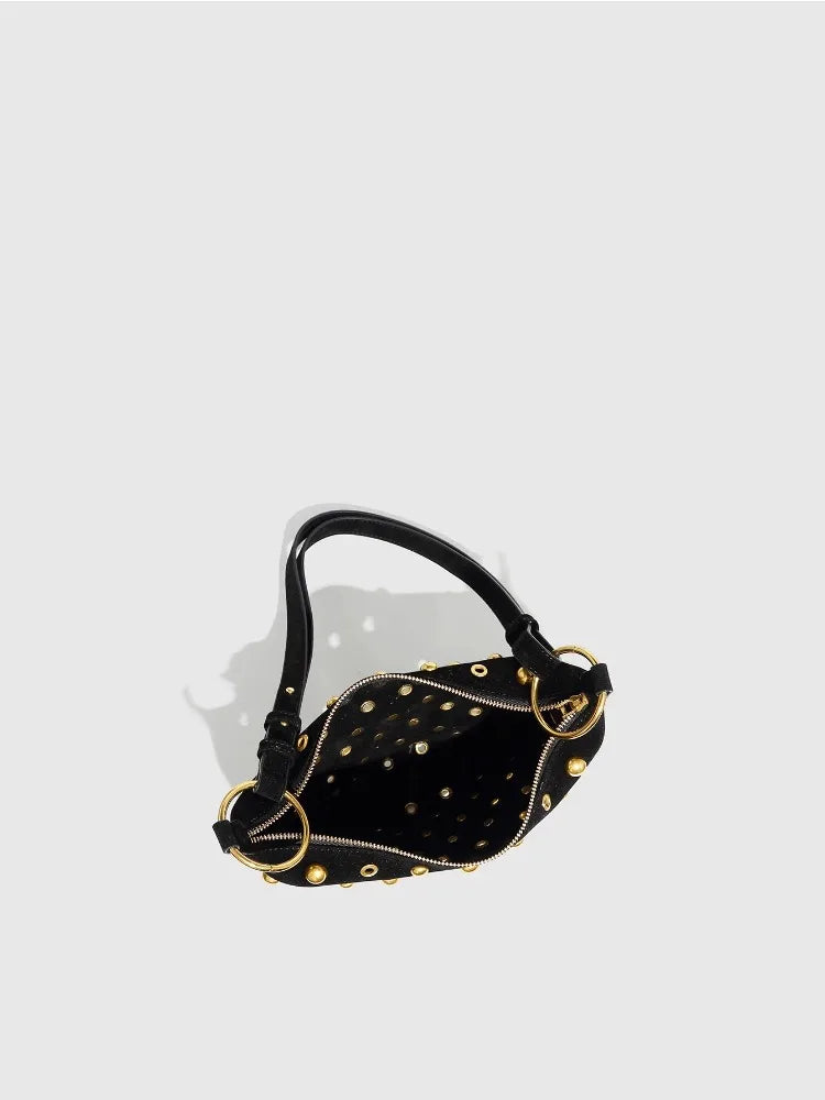 Designer Rivet Polka Dot Studded crossbody Bags