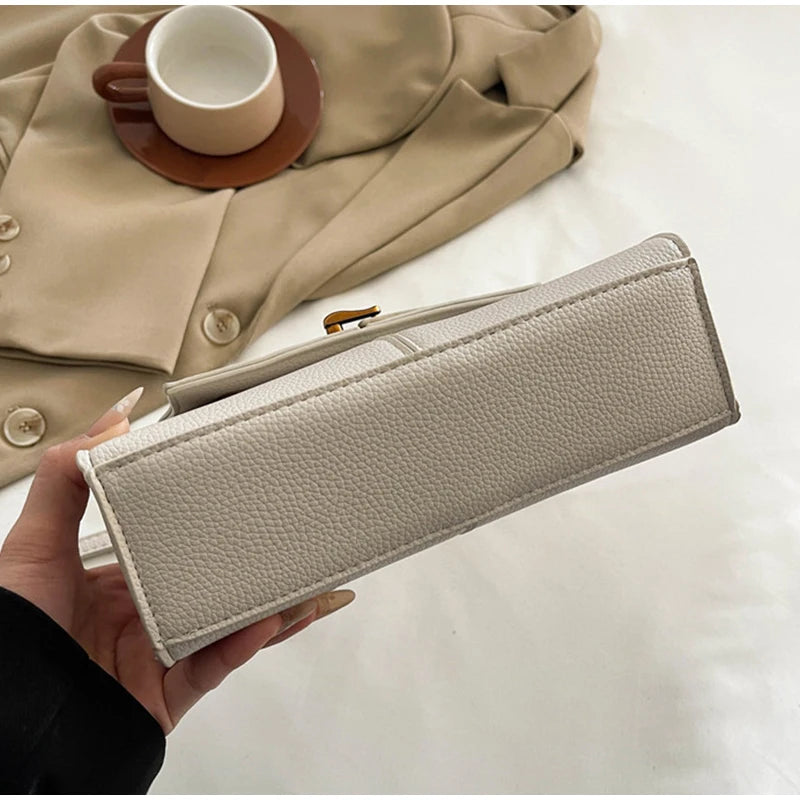 Gold Lock Luxury Design Handbag