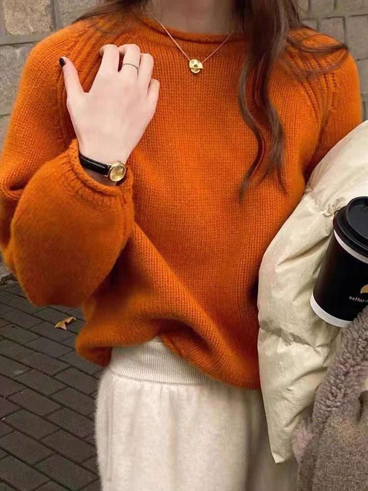 Chic Winter  Knitwear Sweater Warm Tops