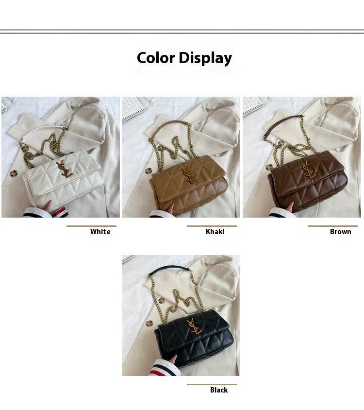 Luxury Handbag with  chic chain