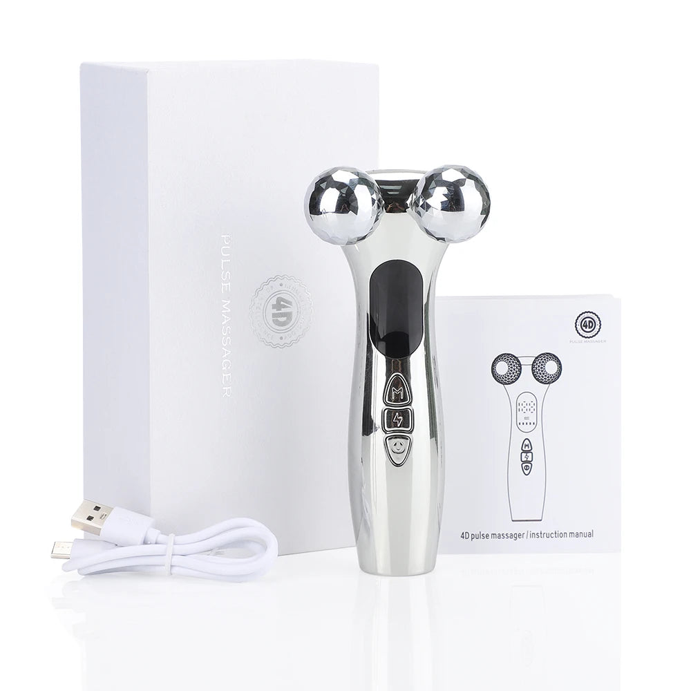 Face Lift Roller Micro-Current  Massager Beauty Device
