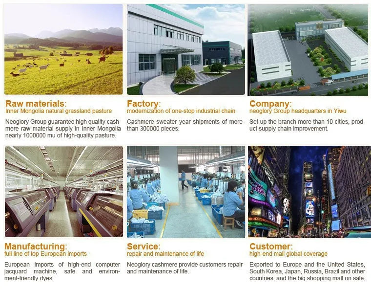 Classic Style Cashmere Round Neck Pullover with  Long Sleeve