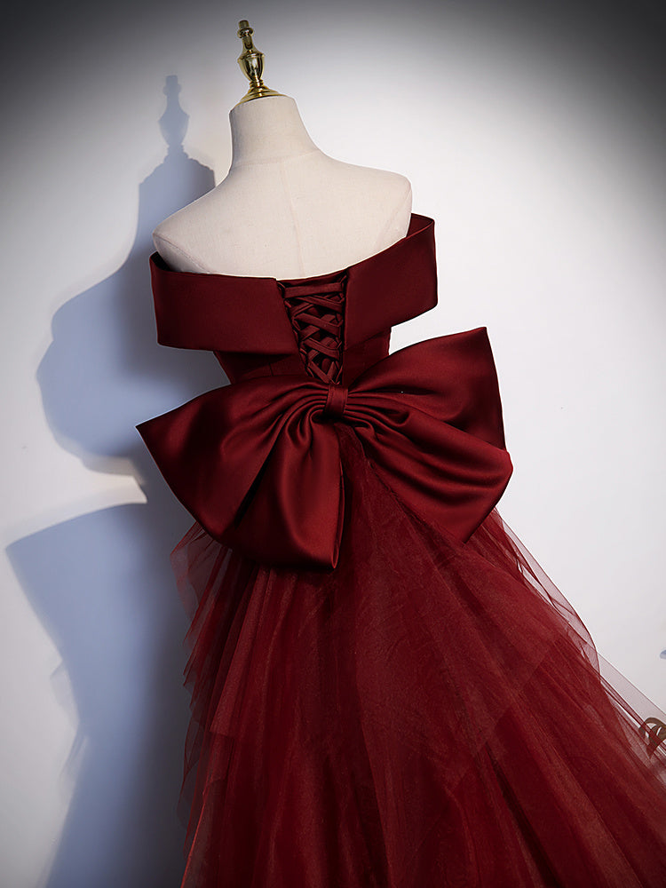 Opera Red Wine Dress