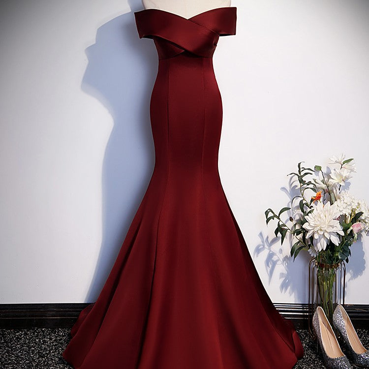 Opera Red Wine Dress