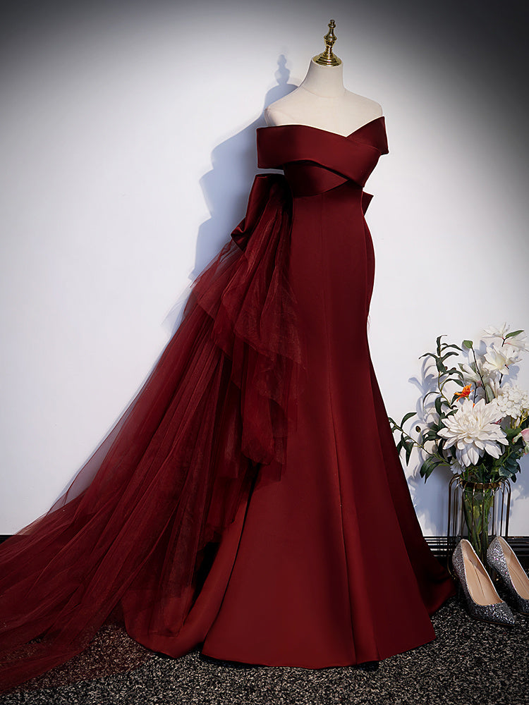 Opera Red Wine Dress