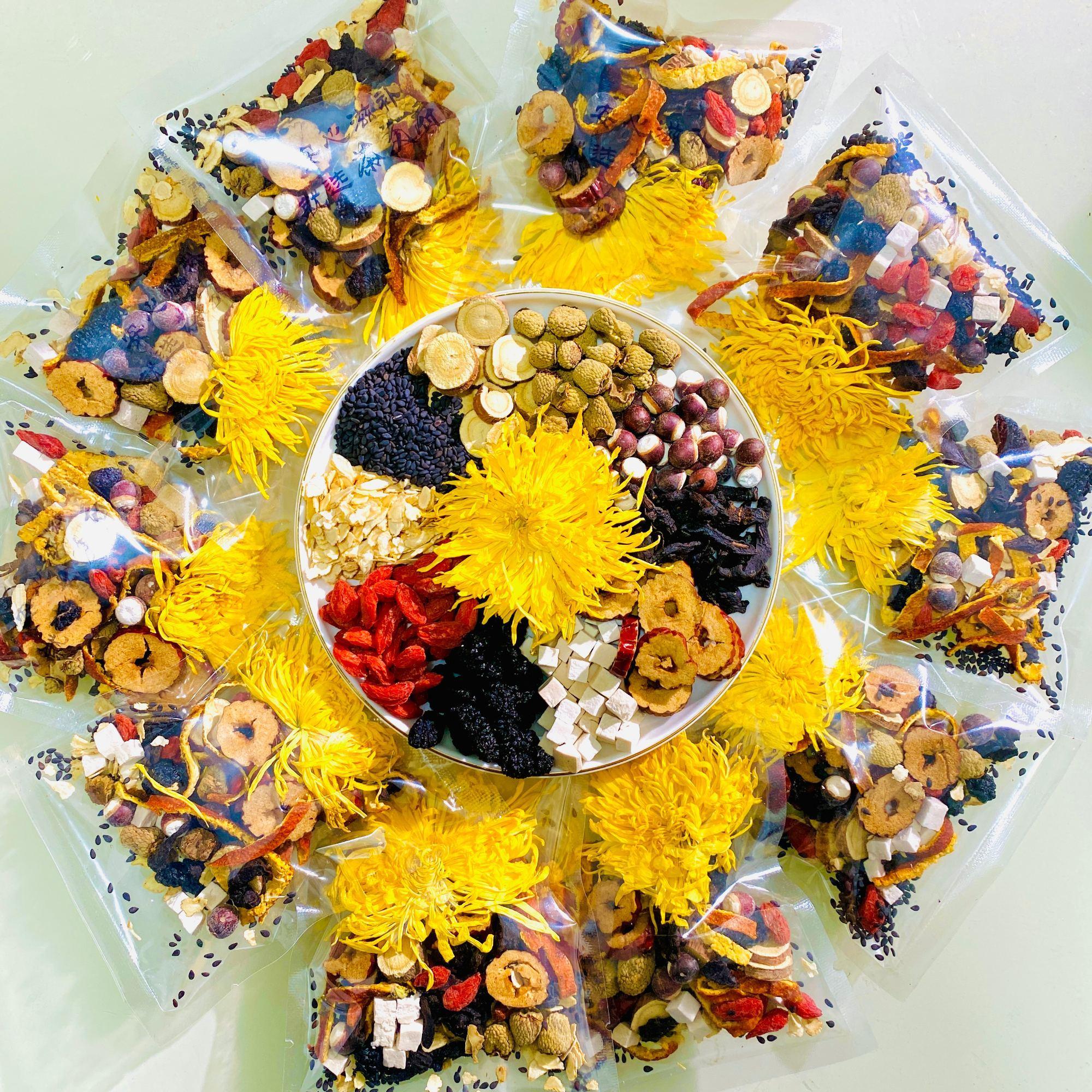 Eight Treasures Goji Berry Tea with Raspberry Ginseng