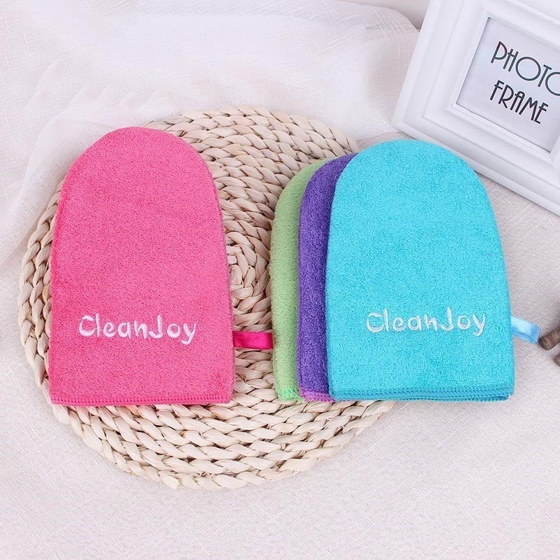 Facial Cleansing Scrubbing Towel Glove