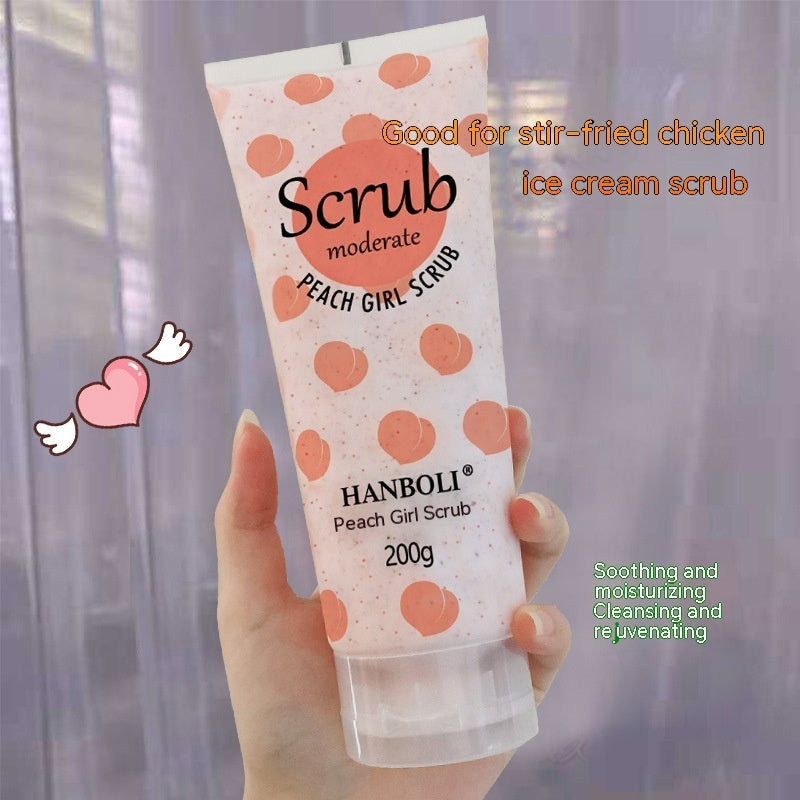 Peach Body Scrub & Lotion Cream