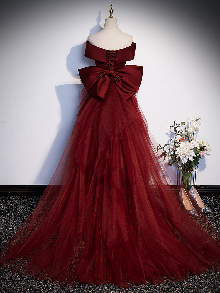Opera Red Wine Dress