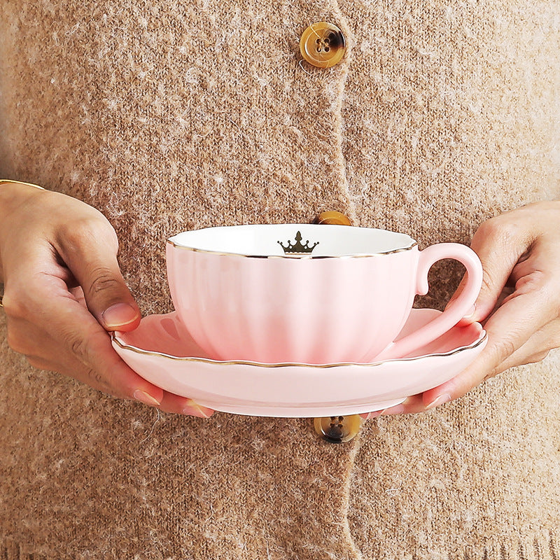 Luxurious Ceramic Coffee-Tea Cup Set