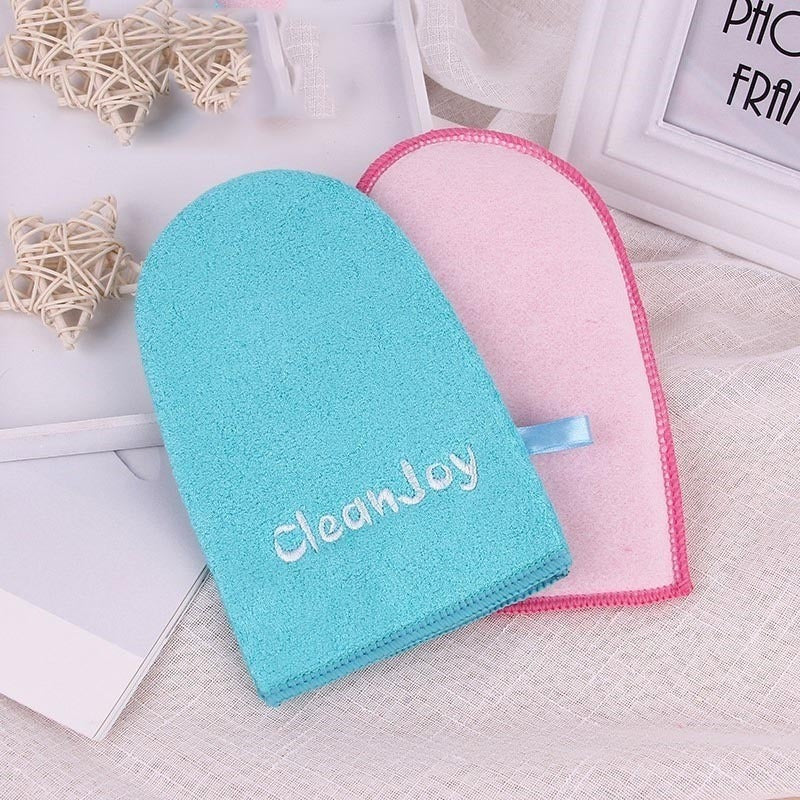 Facial Cleansing Scrubbing Towel Glove