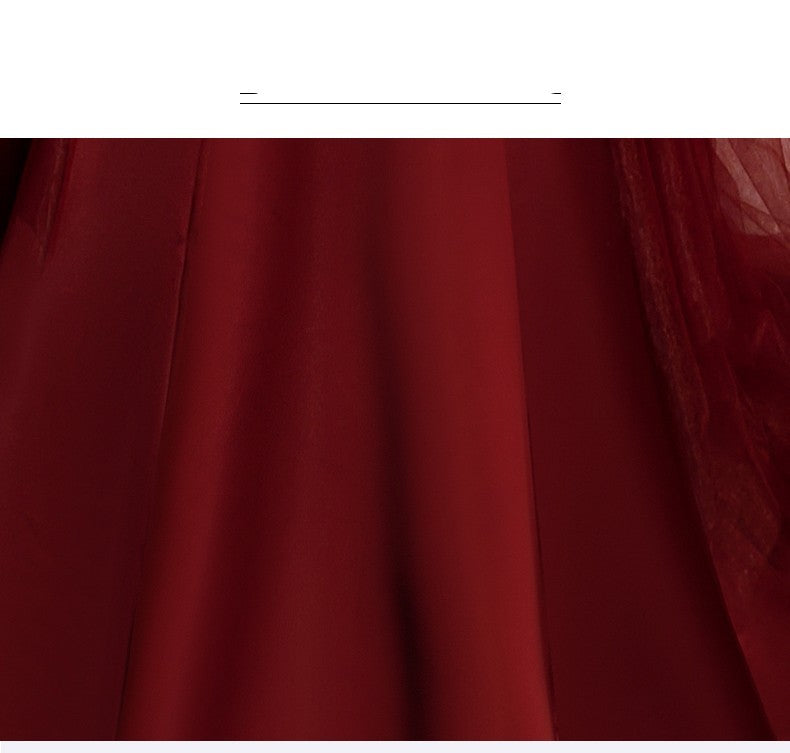 Opera Red Wine Dress